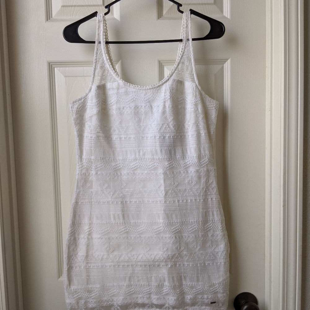 White Hollister dress